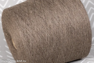 Кашемир, art. CASHMERE, Италия, Loro Piana, Состав: 100% кашемир, Метраж: 2/27 1350м/100гр., Цвет: 282 песчаный бриз (серо-бежевый меланж)