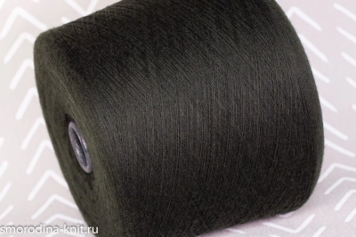 Меринос, art. CASHWOOL, Италия, Zegna Baruffa, Состав: 100% меринос, Метраж: 2/48 2400м/100гр., Цвет: 027218 тайга (тёмно-зелёный)