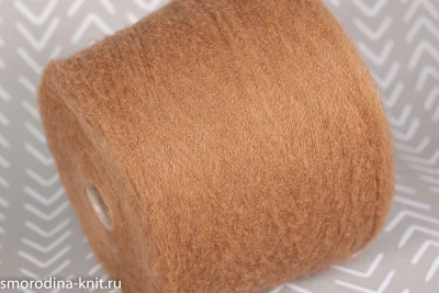 Альпака, art. GAUCHO, Италия, Gruppo Filpucci, Состав: 30% альпака, 30% фиброполиамид, 40% фиброполиакрил, Метраж: 900м/100гр., Цвет: 1017 шёпот Аш (тёмно-бежевый)