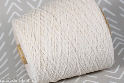 Шёлк велюровый, art. SILK CORD, Италия, Biagioli Modesto, Состав: 100% шёлк, Метраж: 480м/100г., Цвет: 100015 GREGGIO NATUR сливочное безе (натуральный)