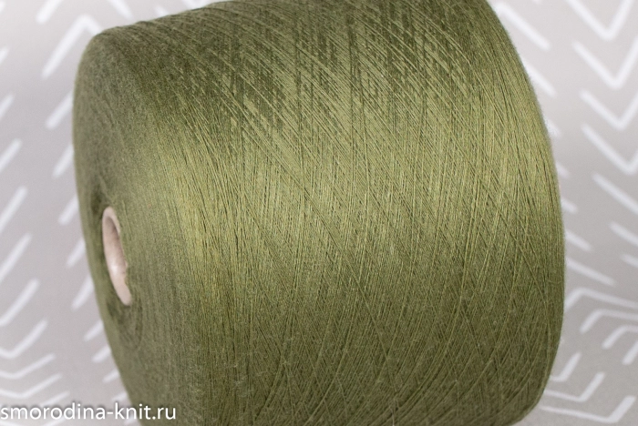 Меринос, art. AQUILA, Италия, Igea, Состав: 100% меринос, Метраж: 2/48 2400м/100гр., Цвет: 679 зелёный луг
