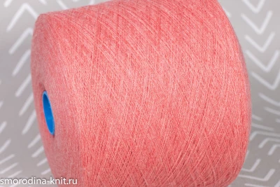 Меринос с кашемиром art. CASHMERINO LIGHT, Италия, Botto Giuseppe, Состав: 90% меринос экстрафайн, 10% кашемир, Метраж: 2/30 1500м/100г, Цвет: 1291 сладкая искра (коралловый меланж)
