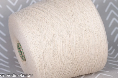 Меринос с кашемиром art. CASHMERE 30, Италия, Filati Biagioli Modesto (сток BOTTEGA VENETA), Состав: 70% меринос, 30% кашемир, Метраж: 1/15 1500м/100гр., Цвет: 100002 молочный опал 