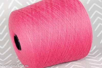 Меринос, art. ALBA COMFORT, Италия, Botto Guiseppe, Состав: 95% меринос, 5% полиэстер elite (эластан), Метраж: 2100м/100гр., Цвет: 211 geranio (яркий розовый)