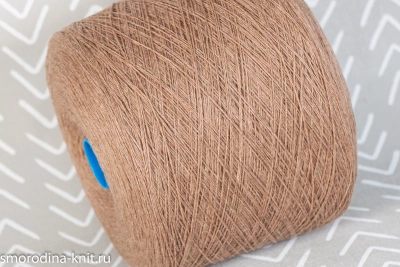 Меринос, art. KENT, Италия, Zegna Baruffa, Состав: 100% меринос, Метраж: 2/18 900м/100гр., Цвет: 443143 жареный арахис (светло-коричневый меланж) 