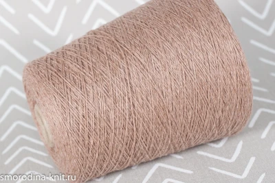 ►Кашемир, art. COARSEHAIR, Италия, Loro Piana, Состав: 100% кашемир, Метраж: 2/11 550м/100гр., Цвет: 49 cipria scuro mel пудровые румяна (светлый коричнево-розовый)