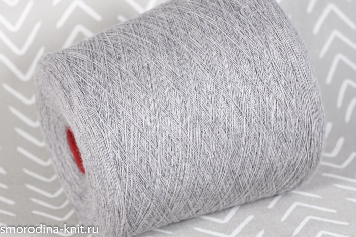 Меринос, art. SUPERGEELONG, Италия, Zegna Baruffa, Состав: 100% кардный меринос, Метраж: 1/15 1500м/100гр., Цвет: 783766 горный пейзаж (серый меланж)