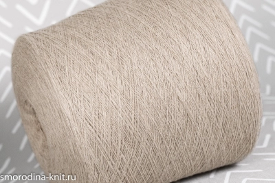 Кашемир, art. CASHMERE, Италия, Loro Piana, Состав: 100% кашемир, Метраж: 2/27 1350м/100гр., Цвет: 4592 овсяный пирог (светло-бежевый)