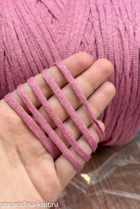 Лён, art. LINEN RIBBON, Италия, Iafil, Состав: 100% лён, Метраж: 110м/100гр., Цвет: LI56 оазис нежности (розовый)