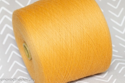 Меринос, art. CASHWOOL, Италия, Zegna Baruffa, Состав: 100% меринос, Метраж: 2/30 1500м/100гр., Цвет: 027030 солнечный подсолнух (жёлтый)