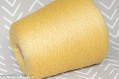 Меринос, art. CASHWOOL, Италия, Zegna Baruffa, Состав: 100% меринос, Метраж: 2/30 1500м/100гр., Цвет: 144628 Солис (жёлтый)