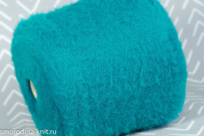 Фантазийная пряжа, art. TRENDY, Италия, Pinori Filati, Состав: 100% полиамид, Метраж: 800м/100гр., Цвет: 620 крыло Морфо (насыщенный голубо-бирюзовый)
