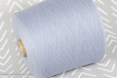 Кашемир, art. TOP CASHMERE, Италия, Loro Piana, Состав: 100% кашемир, Метраж: 2/48 2400м/100гр., Цвет: 60EY стеклянная капля (светло-голубой)