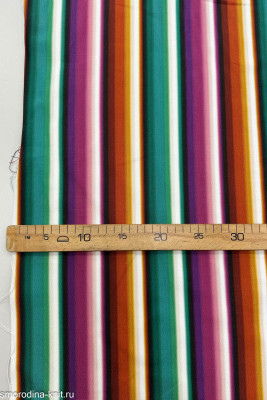 Ткань интерьерная, art. RIGA_PANAMA, Италия, MISSONI HOME, Состав: 100% хлопок, Ширина рулона: 157см, Цвет: 100 multicolor радужный спектр, Вес 1м - 560г.