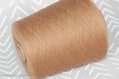 Кашемир, art. TOP CASHMERE, Италия, Loro Piana, Состав: 100% кашемир, Метраж: 2/48 2400м/100гр., Цвет: E450 пустынный мираж (бежевый)