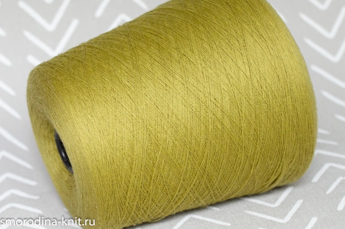 Меринос, art. CASHWOOL, Италия, Zegna Baruffa, Состав: 100% меринос, Метраж: 2/48 2400м/100гр., Цвет: 778 мякоть авокадо (зелёно-жёлтый)