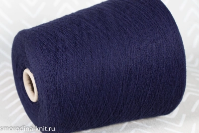 Кашемир, art. CASHMERE, Италия, Cariaggi (сток BOTTEGA VENETA), Состав: 100% кашемир, Метраж: 2/28 1400м/100гр., Цвет: 21034 летний вечер (синий)