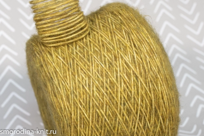 Альпака, art. RECY-WOOL, Италия, Pinori Filati, Состав: 30% хлопок, 7% меринос, 3% альпака, 30% полиамид, 30% полиакрил, Метраж: 200м/100гр., Цвет: 8861 весенний луг (жёлто-зелёный)