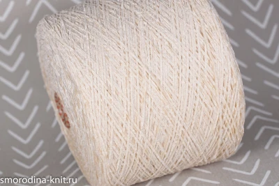 ►Шёлк велюровый, art. SILK CORD, Италия, Biagioli Modesto, Состав: 100% шёлк, Метраж: 480м/100г., Цвет: GREGGIO NATUR топлёное молоко (светло-бежевый)
