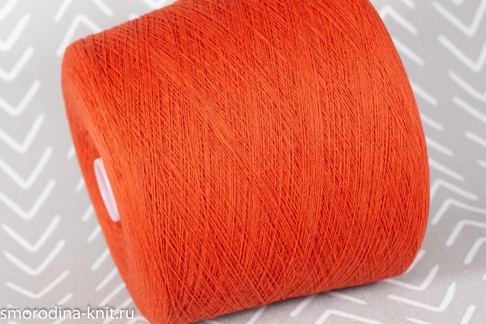 Меринос, art. SUPERGEELONG, Италия, Zegna Baruffa, Состав: 100% кардный меринос, Метраж: 1/15 1500м/100г., Цвет: 711767 искра квазара (оранжевый)