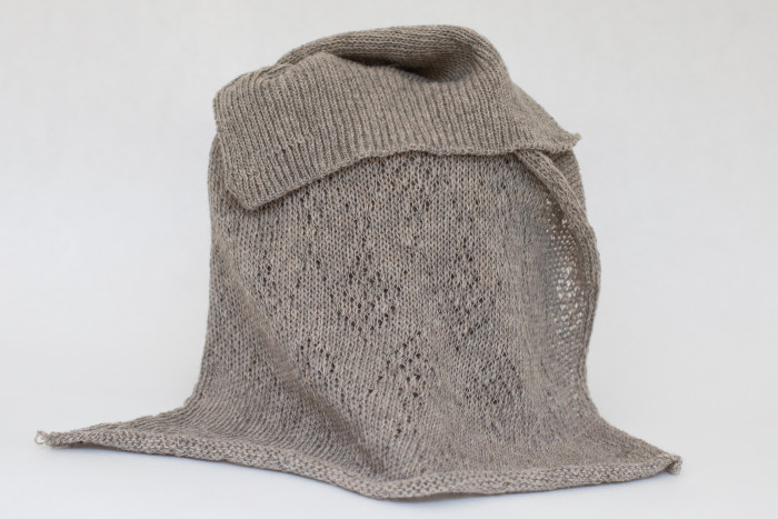 Шерсть, art. SUPERSOFT, Великобритания, Knoll (сток BOTTEGA VENETA), Состав: 100% шерсть, Метраж: 1150м/100гр., Цвет: SI390 бежево-серый меланж