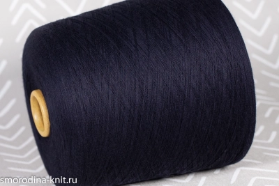 Хлопок, art. PIMA 14, Италия, Iafil (сток BOTTEGA VENETA), Состав: 100% длинноволокнистый хлопок пима, Метраж: 2/50 2500м/100гр., Цвет: 542 ночь в музее (тёмно-синий)