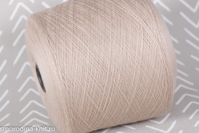 Меринос, art. MILLENNIUM, Италия, Zegna Baruffa, Состав: 100% гребенной меринос ультрафайн 120’s (17,5мкр), Метраж: 2/60 3000м/100г., Цвет: 029236 миндальная паста (очень светлый бежевый)