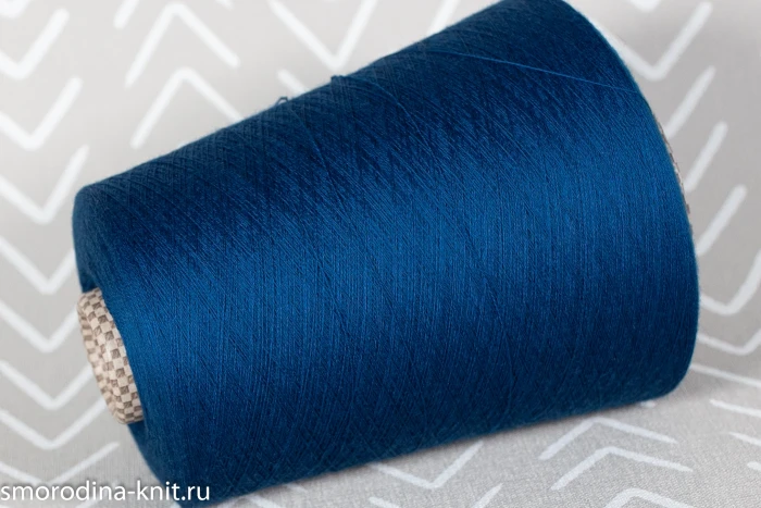 Меринос, art. ANTILOPE, Италия, Cariaggi, Состав: 100% меринос, Метраж: 2/60 3000м/100г., Цвет: S716371 блеск сапфира (синий)