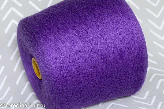 Меринос, art. CASHWOOL, Италия, Zegna Baruffa, Состав: 100% меринос, Метраж: 2/30 1500м/100гр., Цвет: 027285 аромат шалфея (фиолетовый)