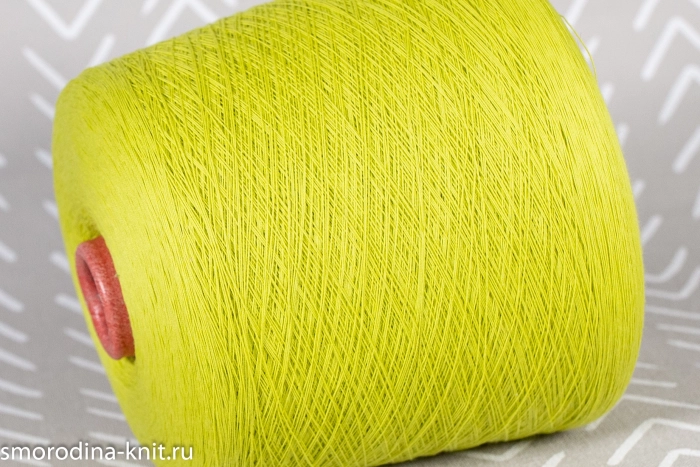 Хлопок, art. WHIRL, Италия, Iafil (сток BOTTEGA VENETA), Состав: 100% длинноволокнистый хлопок креп, Метраж: 3/50 1666м/100гр., Цвет: M27164 цитрусовый микс (жёлтый)