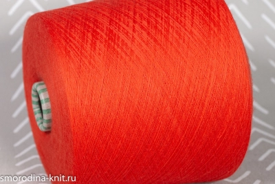 Меринос, art. VICTORIA, Германия, Biella Yarn, Состав: 100% меринос, Метраж: 2/48 2400м/100гр., Цвет: 4E1776 неоновый огонь 2 (оранжевый)