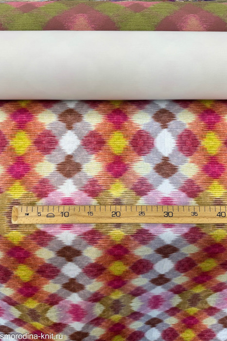 Ткань интерьерная, art. BELGIUM, Италия, MISSONI HOME, Состав: 100% полиэстер, Ширина рулона: 141см, Цвет: 157E ERRATO fuxia, Вес 1м - 495г.