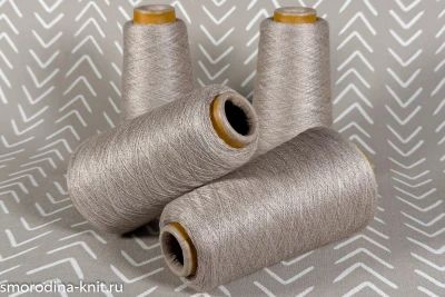 Смесовка, art. DENIM, Италия, Servizi E Seta, Состав: 35% кашемир, 35% лён, 30% шёлк малберри, Метраж: 2/60 3000м/100г., Цвет: SR18 (DM001) песчаные дюны (бежево-белое мулине)