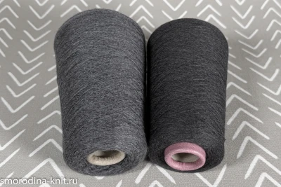 Меринос, art. CASHWOOL, Италия, Zegna Baruffa, Состав: 100% меринос, Метраж: 2/48 2400м/100г., Набор: KT23 (оттенки серого), Вес набора: 550г.